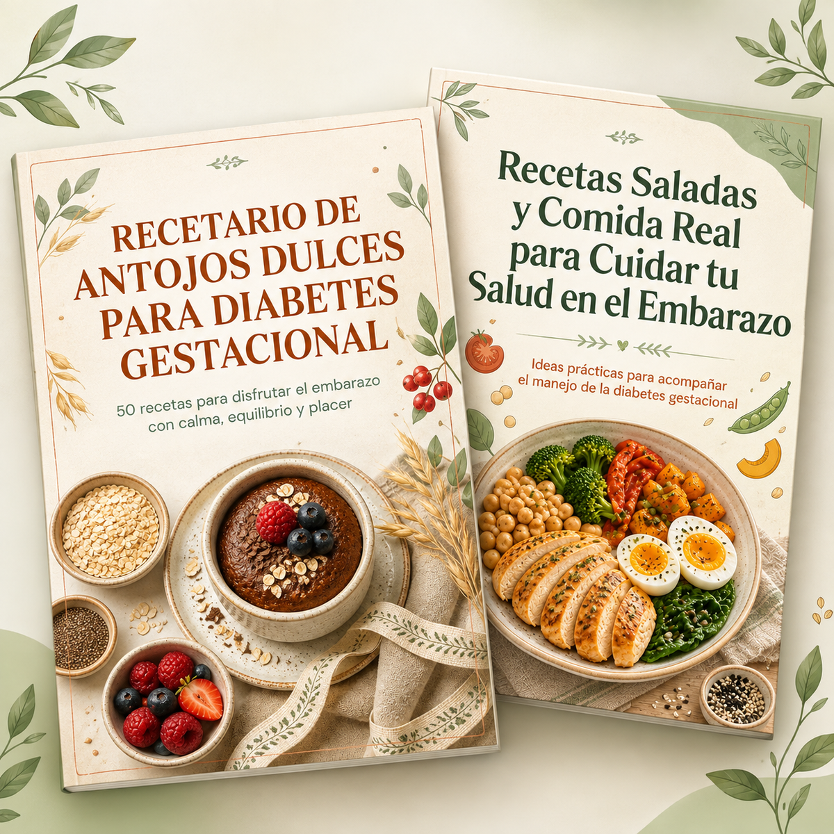 Promo lanzamiento: Diabetes Gestacional recetario 2x1